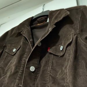 Chocolate brown Levi corduroy jacket